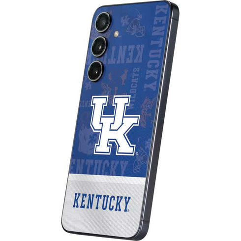 University of Kentucky Jersey Split Galaxy S25 Skin